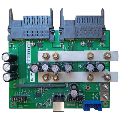 Dual Connector Board for PFE Power Supplies