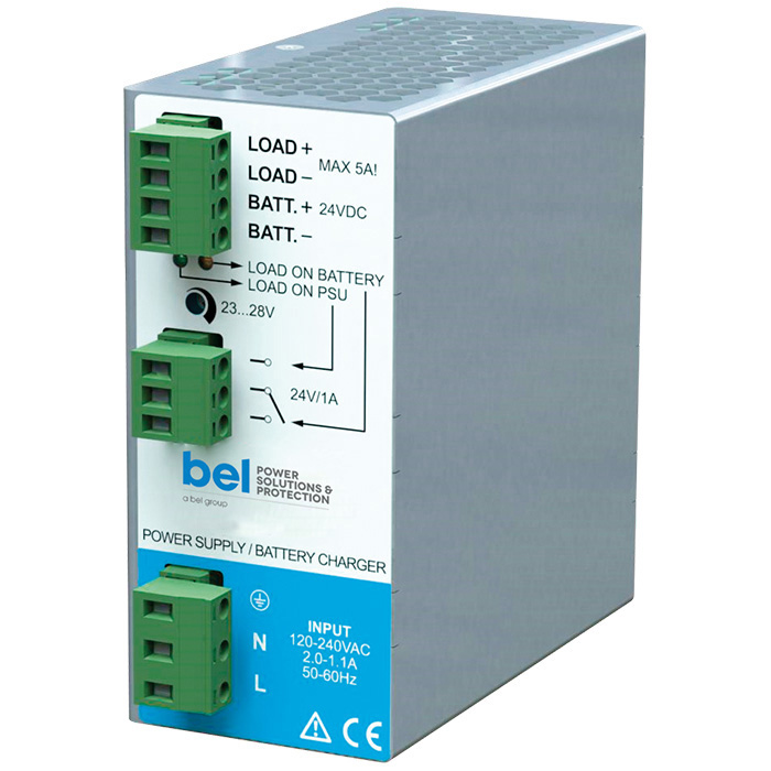 LDB120 - DIN Rail Battery Charger | Bel Fuse